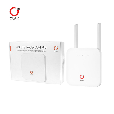 Favorable 4g Lte router 300mbps 4000mah del CPE Wifi de AX6